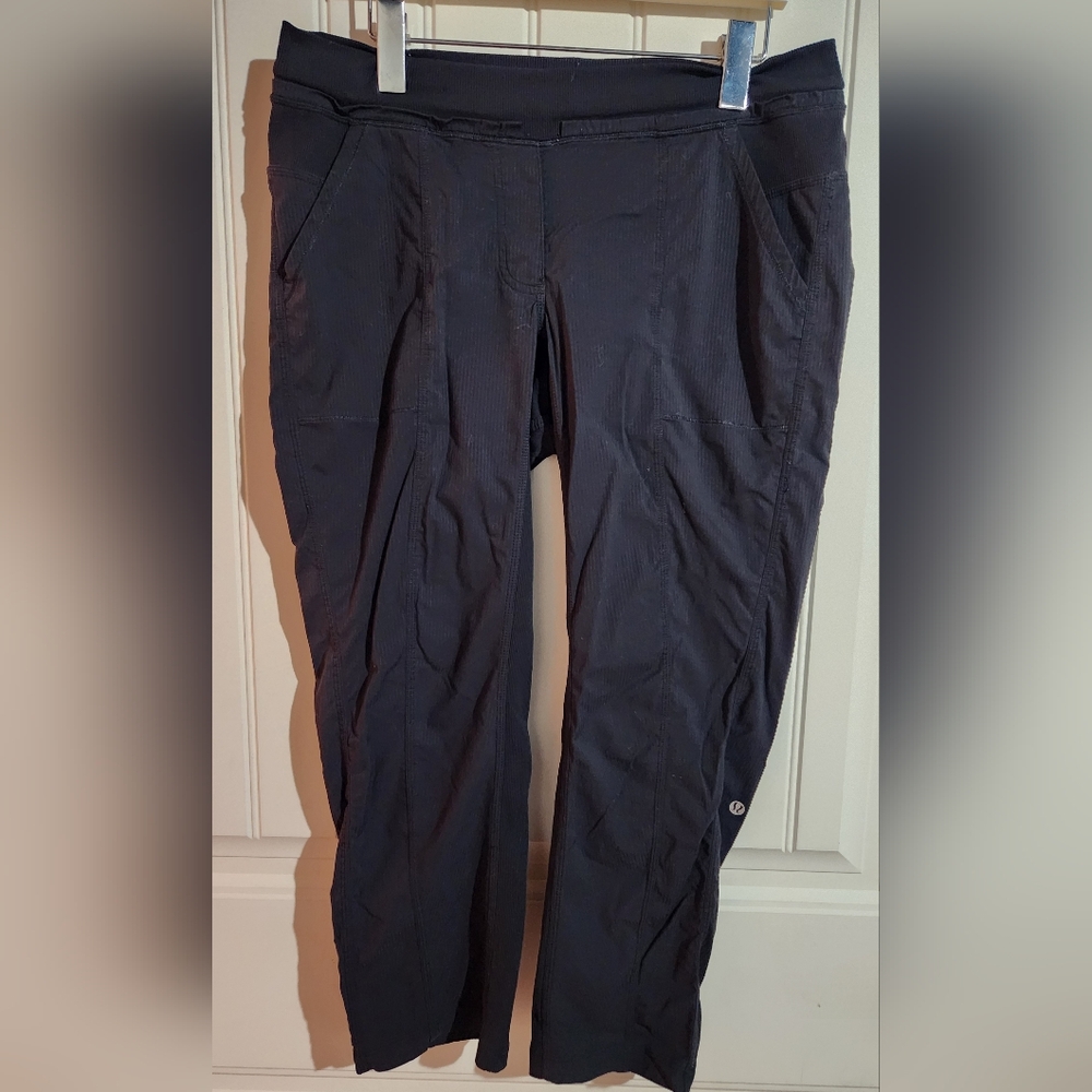 lululemon athletica Black Performance Track Pants